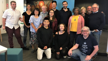 Open Data Day Wellington 2019 attendees. Credit aimee whitcroft.
