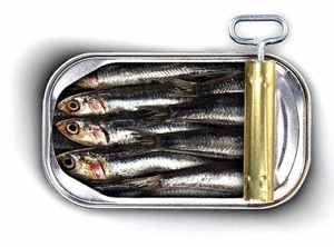 An open can of sardines used as a metaphor for an open by design data ecosystem